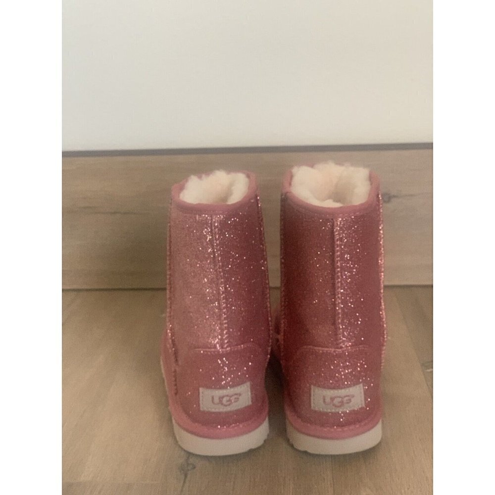 ugg Cosmo Boots Girls Women's NEW Glitter Winter Snowboarding Skiing Pink - Picture 2 of 5
